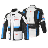 BELA TRANSFORMER 3 Em 1 Moto Casaco Cinzento Preto Azul - Imagem dupla de Casacos